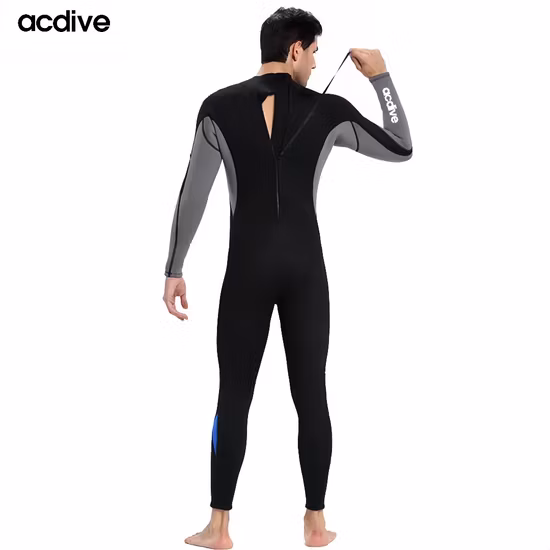 Vendita calda da uomo in neoprene da 3 mm, tute da sub, da surf, a maniche lunghe