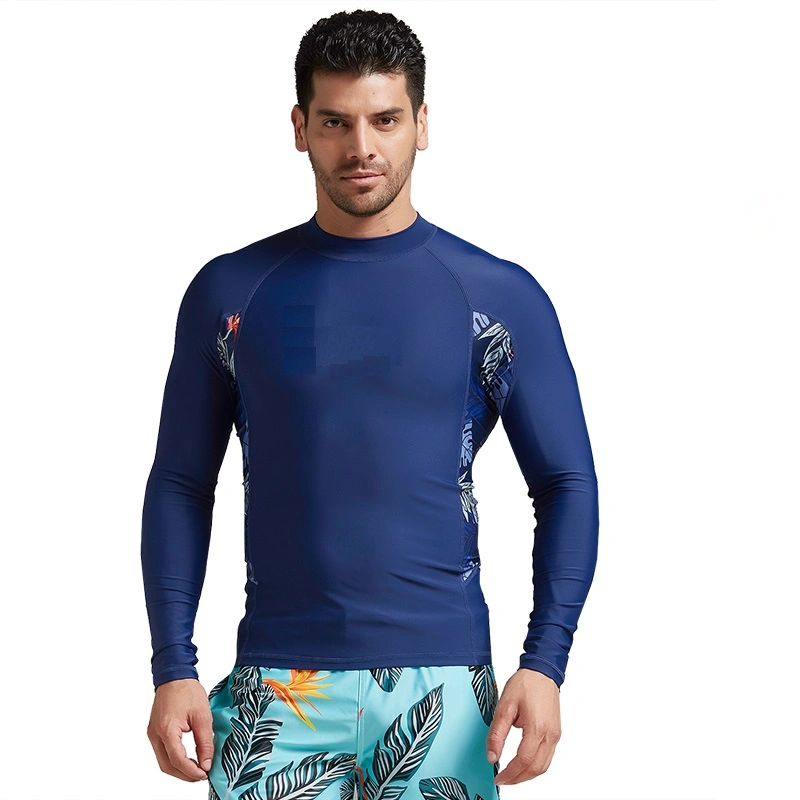 Lycra Long Sleeve Customized Printed Panel Rashguards