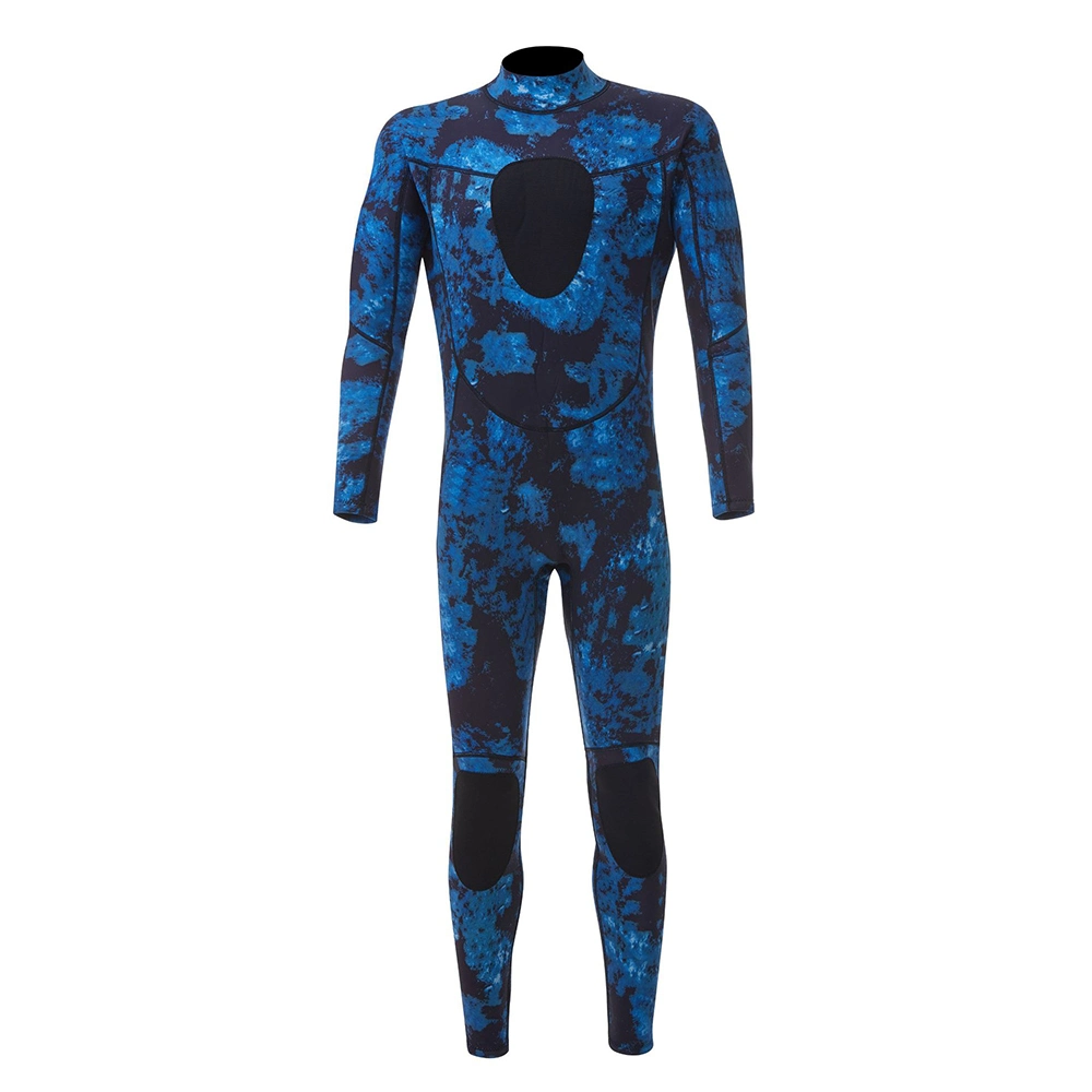 Spearfishing Wetsuits for Men′s, 1.5mm Neoprene Camo Full Body One Piece Diving Suits Wyz19065