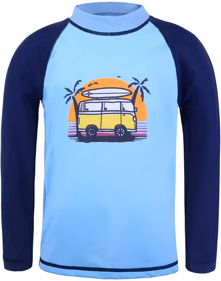 Breathable Elastane Swimwear Long Sleeve Rash Guards UV Protect Swimsuit for Kids