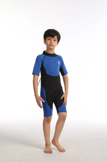 Mute termiche per ragazza carina in neoprene da 2,5 mm Mute termiche per tutto il corpo per bambini Costumi da bagno per la protezione solare Mantenere abiti caldi