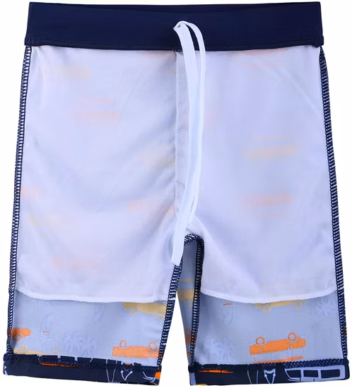 Costume da bagno traspirante in elastan a maniche lunghe con protezioni anti-UV per bambini